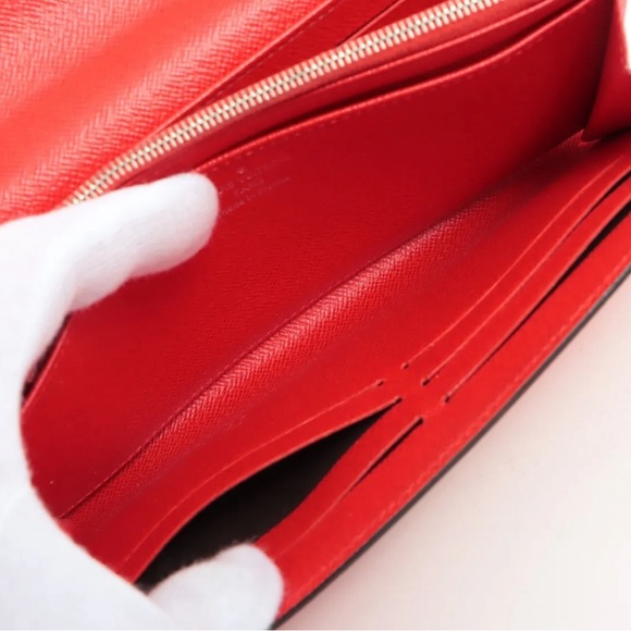 Louis Vuitton Epi Portefouille Twist Coquelicot Wallet - Picture 7 of 11